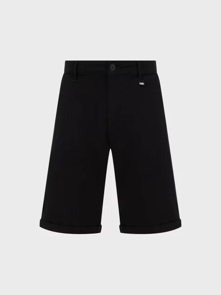 Повседневные шорты Karl Lagerfeld черные