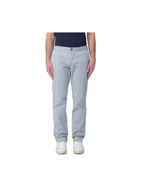 Сhinosy Blauer ze stretchu niebieskie
