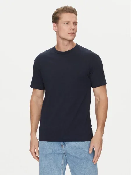 Calvin Klein T-Shirt Σκούρο Comfort Fit μπλε