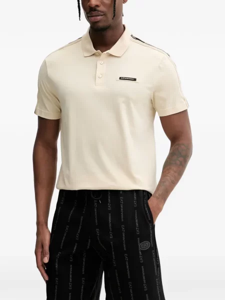 Tricou polo Ea7 Emporio Armani cu autograf