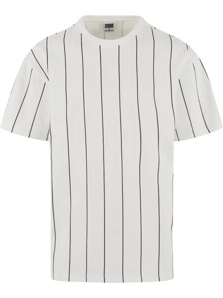 Urban Classics Tricou negru / murdar alb