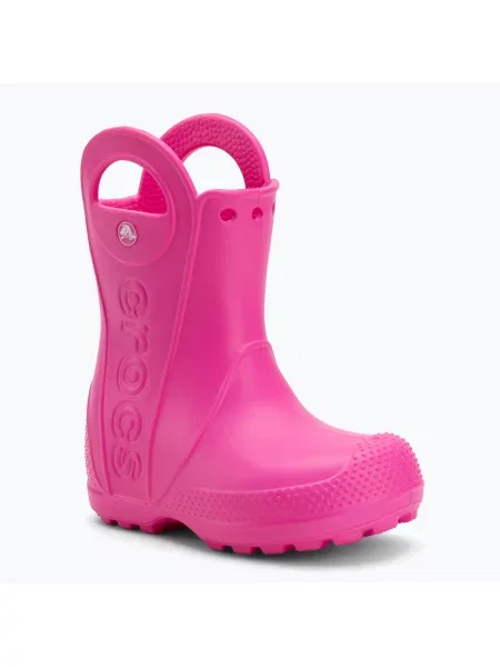 Gyerek gumicsizma Crocs Handle It Rain Boot Kids Toddler pink crush. Méret: EU rózsaszín