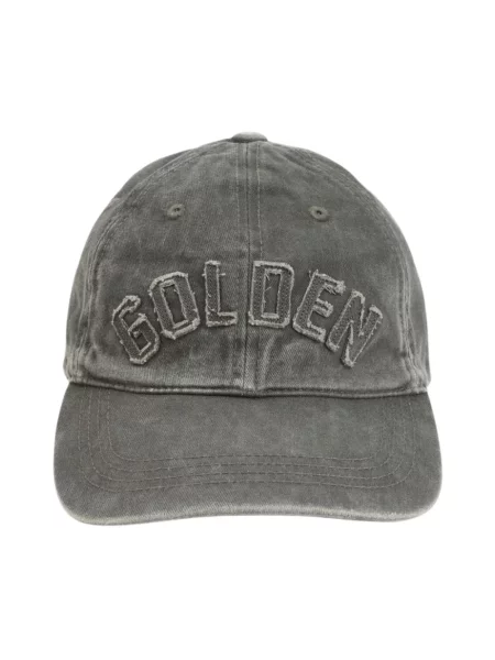 Czapka z daszkiem Golden Goose z logo zielona