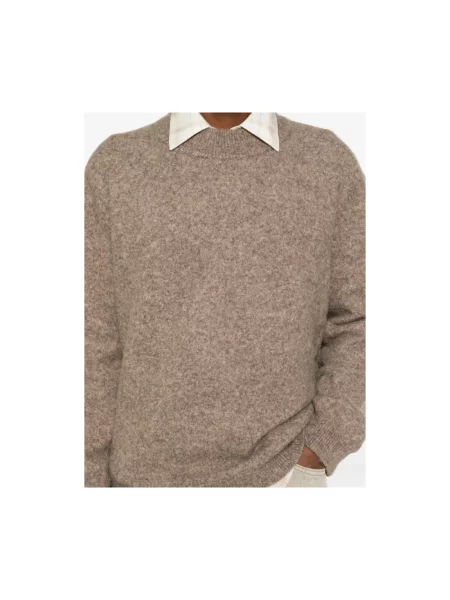 Sweter A.p.c. brązowy