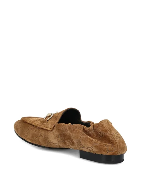 Pantofi loafer Gucci maro