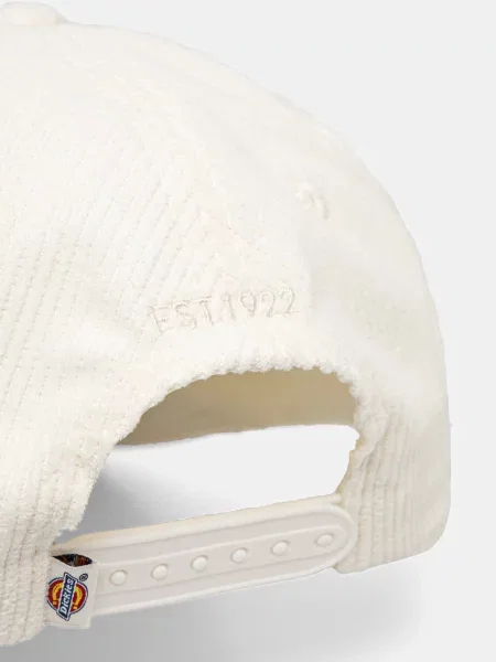 Manšestrová kšiltovka Dickies s aplikací béžová