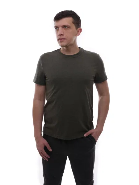 Футболка STREAM хакі віскоза/поліестер