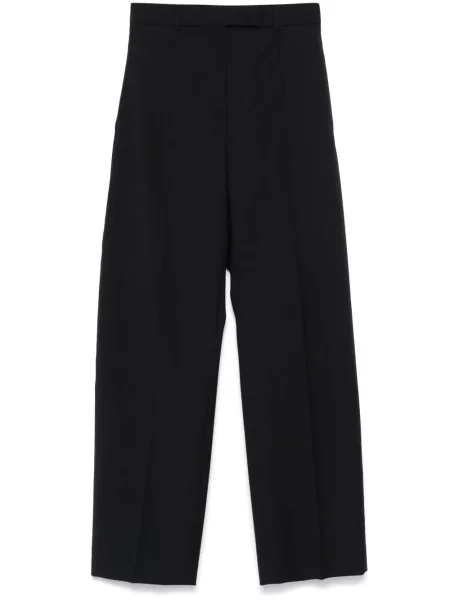 Pantaloni Sportmax albastru