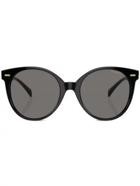 Saulės akiniai Versace Eyewear su autografu juoda