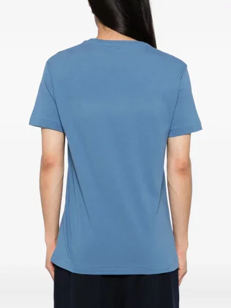 Polo Polo Ralph Lauren από ζέρσεϋ με στρογγυλή λαιμόκοψη μπλε