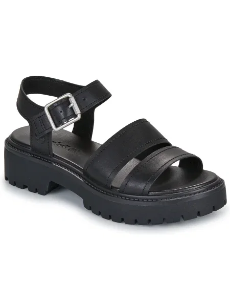 Pantofi Timberland din piele streetstyle cu strasuri negru