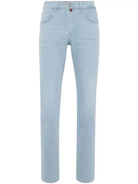 Traperice ravnih nogavica Billionaire niski struk plava