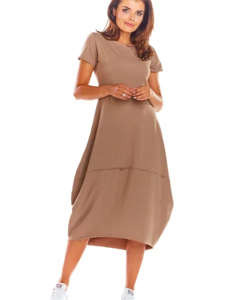 Midi obleka Infinite You rjava