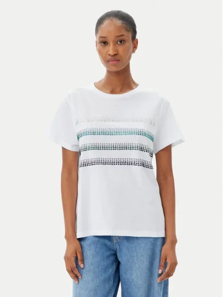 Marella Tricou Foglia alb