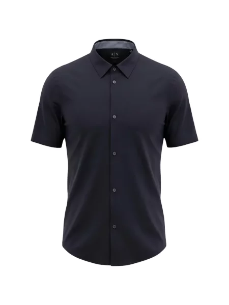 Cămașă Armani Exchange albastru