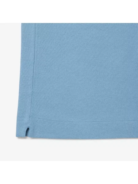 Lacoste Koszulka Polo Classic Fit Original Piqué niebieska
