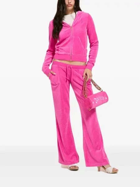 Hoodie Juicy Couture με κέντημα ροζ