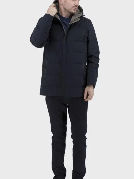 Пуховик Bella Bicchi темно-синій синій
