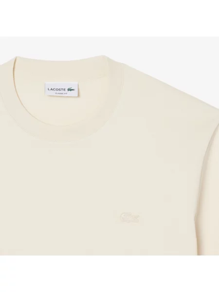 Футболка Lacoste бежевая