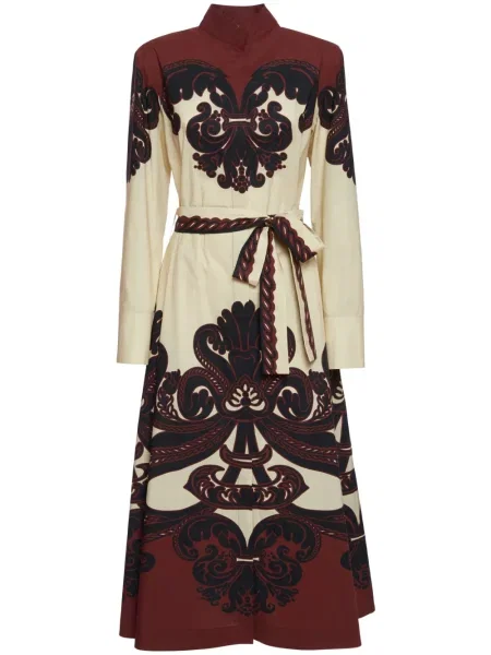 Rochie La Doublej de costum roșu