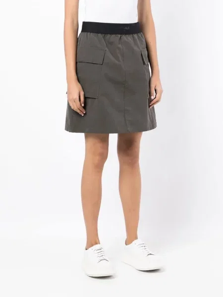 Fustă midi Fear Of God Essentials gri