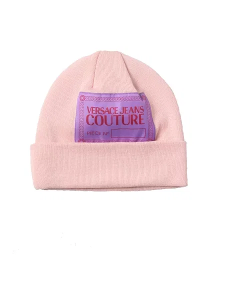 Czapka Versace Jeans Couture różowa