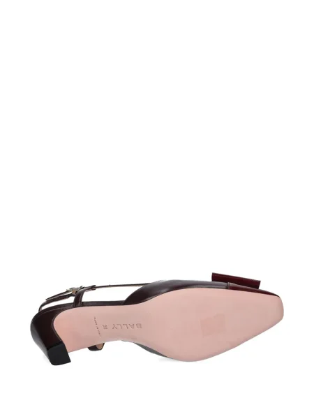 Pantofi cu toc Bally slingback maro
