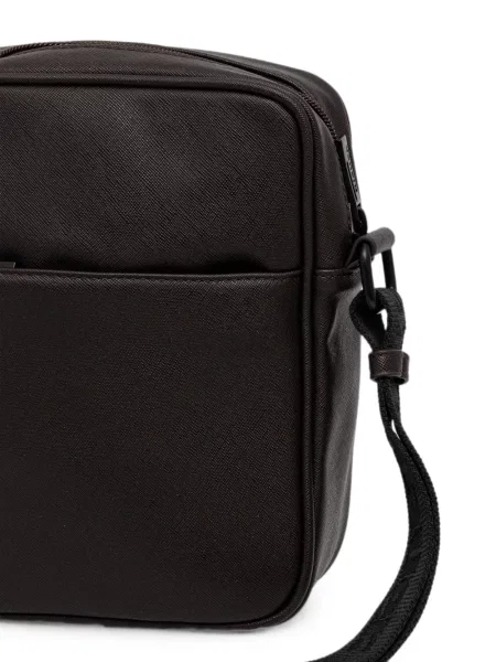 Geantă crossbody Blauer cu autograf maro