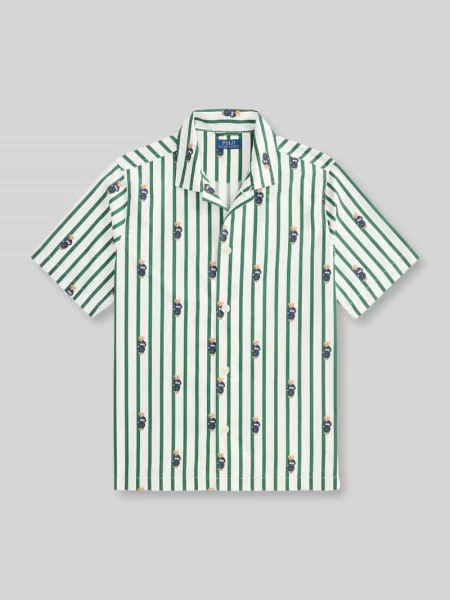 Góra od piżamy z nadrukiem z motywem na całej powierzchni Polo Ralph Lauren Underwear