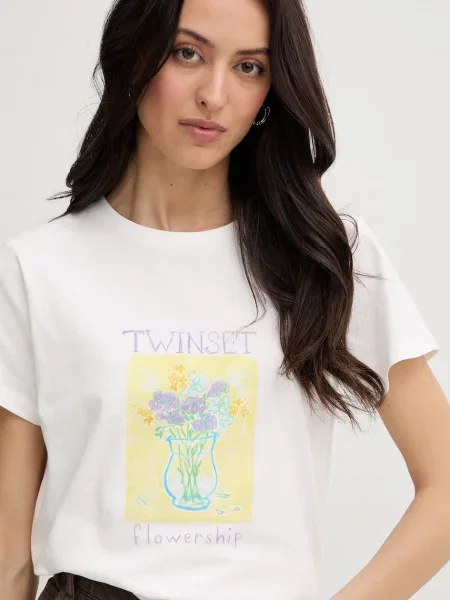 Póló Twinset fehér