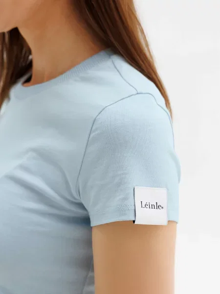 Футболка Leinle голубая