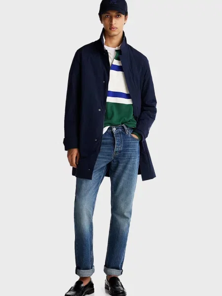 Пакувальний тренч Tommy Hilfiger синій