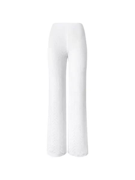 Pantaloni Missoni alb