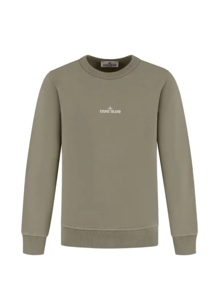 Sweter dziecięcy Stone Island zielony