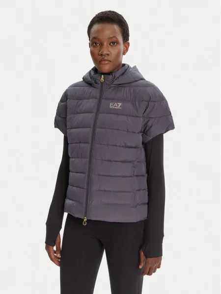 Emporio Armani Жилетка за костюм сив