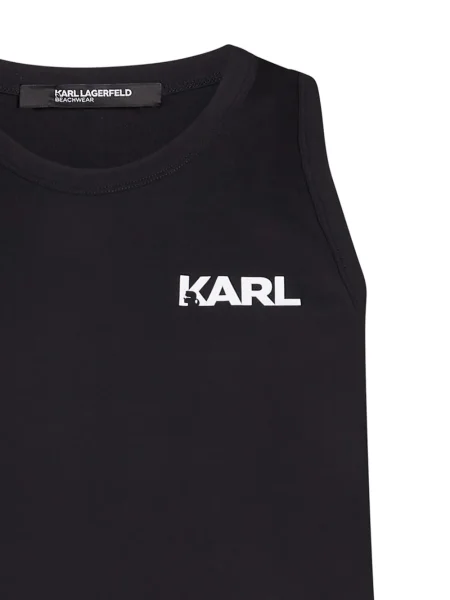 Cămașă Karl Lagerfeld cu autograf negru