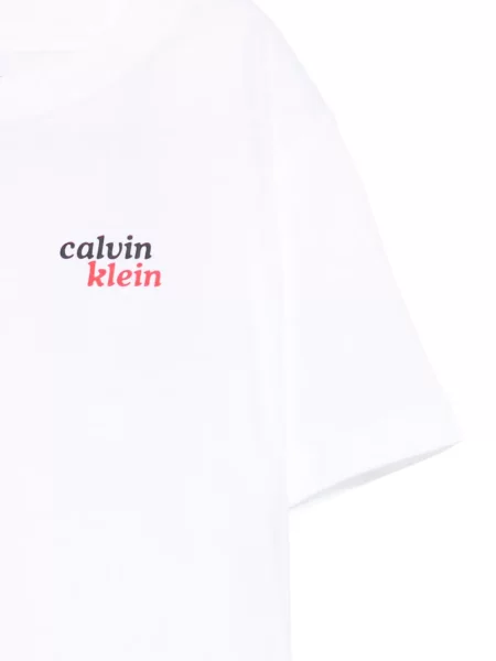 Koszulka dziecięca Calvin Klein biała