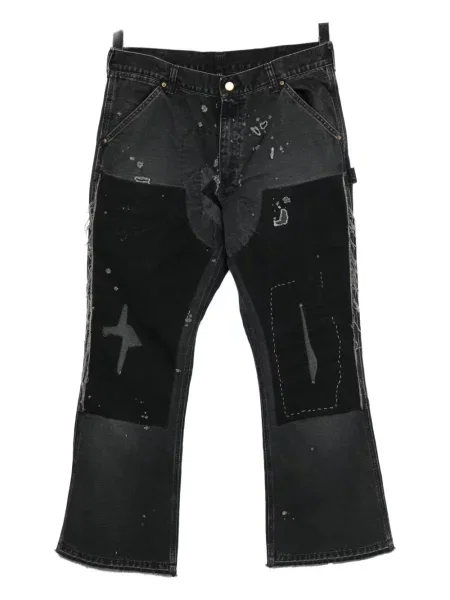 Разклешени дънки Saint Mxxxxxx черно