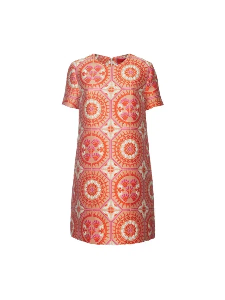 Mała mały sukienka mini La Doublej pomarańczowa