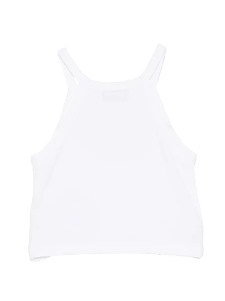 Top dziecięcy Moschino biały