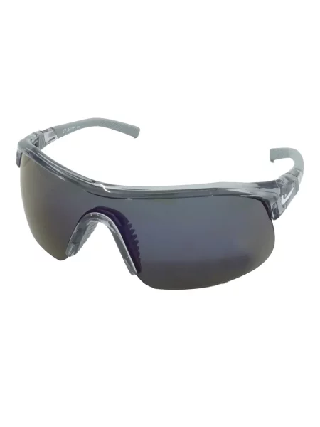 Ochelari de soare Nike cu cordon din jerseu cu imprimeu abstract gri