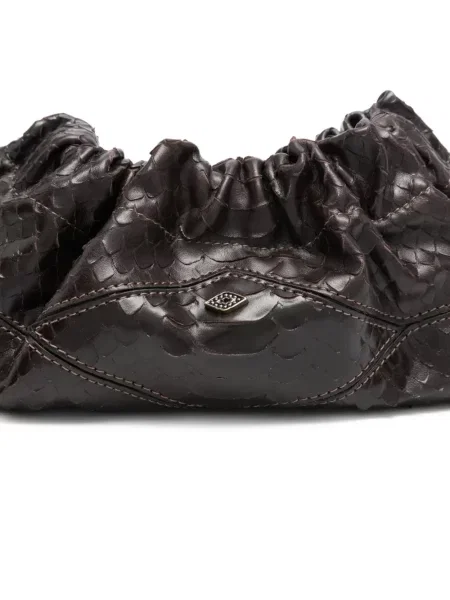 Kopertówka Ba&sh ze sznurkiem brązowa