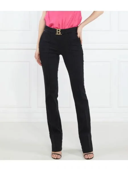 BluGirl Blumarine Blugi | Straight fit negru