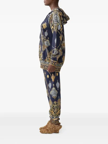 Hanorac cu glugă Camilla albastru