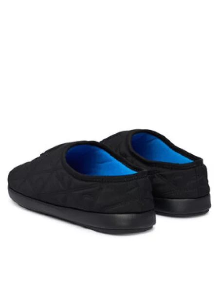 Papuče Calvin Klein Home Slipper Quilted Rip Emblem crna