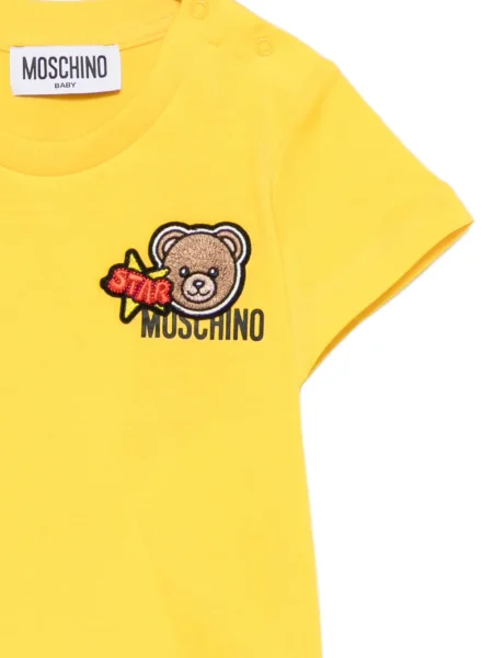 Koszulka dziecięca Moschino żółta
