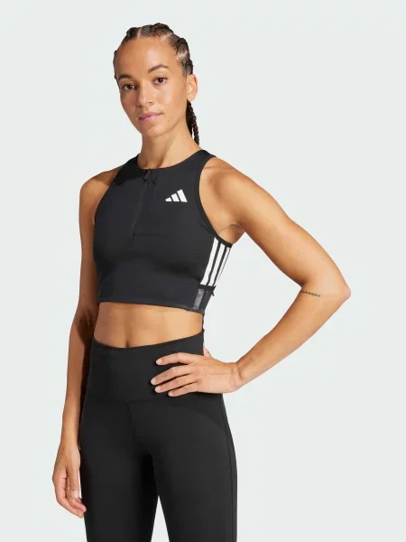 Топ спортивний adidas adizero чорний