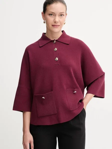 Joseph Ribkoff pulover bordo