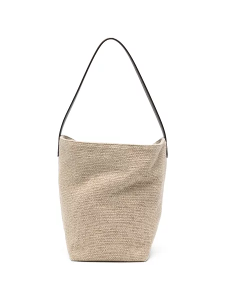 Geantă shopper The Row din canvas