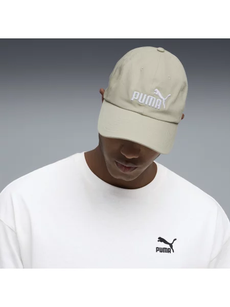 PUMA Czapka z daszkiem z logo No. 1 ESS Akcesoria OSFA beżowy